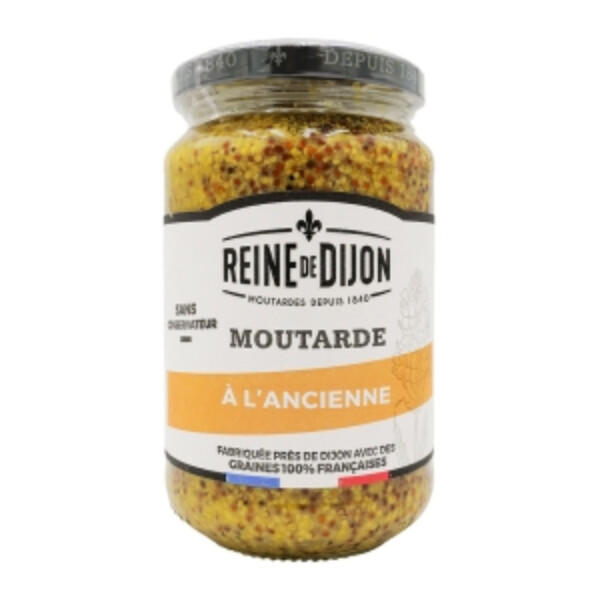 MOUTARDE &Agrave; L'ANCIENNE 350G REINE DE DIJON