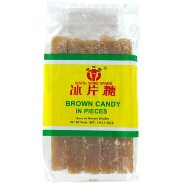 SUCRE BRUN PUR EN BLOC 454GR