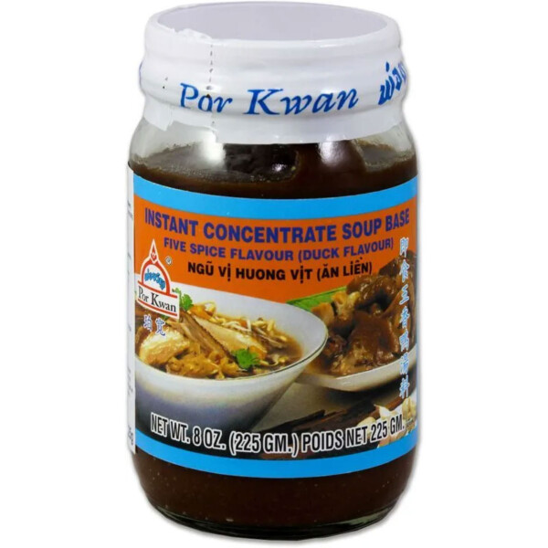 PATE POUR SOUPE 5 &Eacute;PICES CANARD 225GR POR KWAN