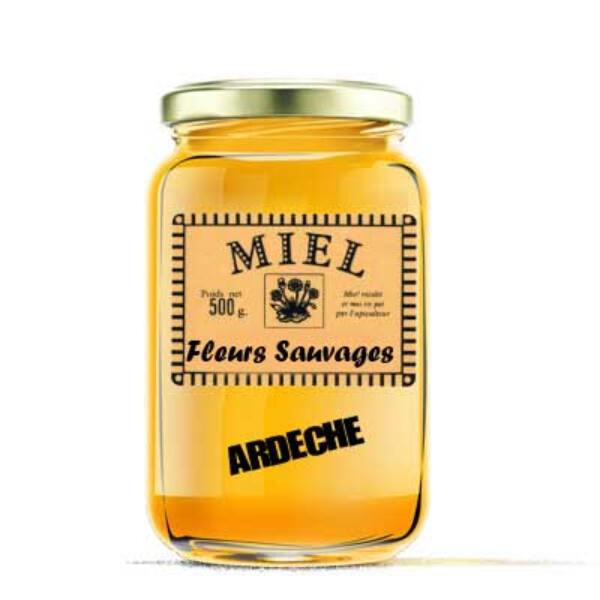 MIEL D'ARDECHE DE FLEURS 500GR