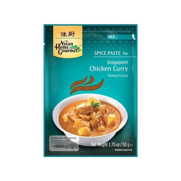 PATE DE CURRY POULET NONYA SINGAPOUR AHG 50GR