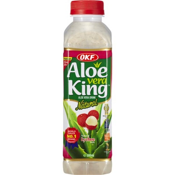 BOISSON COR&Eacute;ENNE ALOE VERA LITCHI 500ML OKF