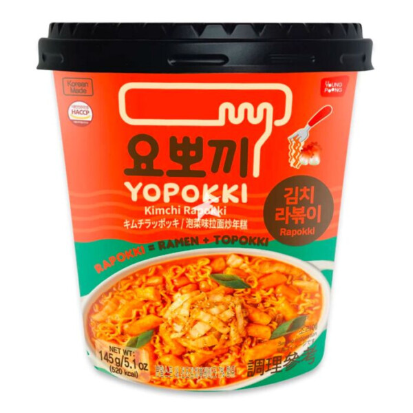BOL RAPOKKI KIMCHI 145 GR YOPOKKI