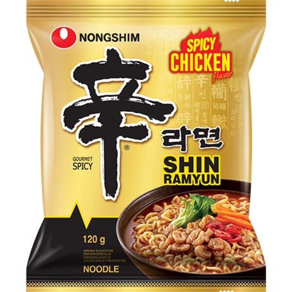 RAMEN SHIN RAMYUN AU POULET 120GR
