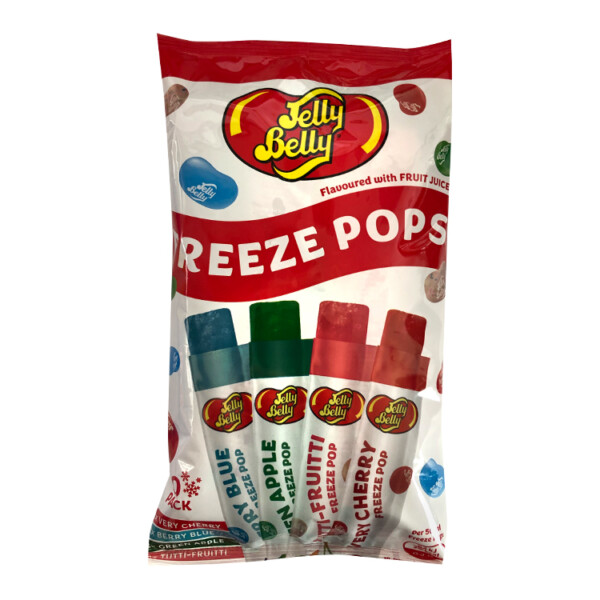 10 X FREEZE POPS AUX FRUITS 500ML JELLY BELLY