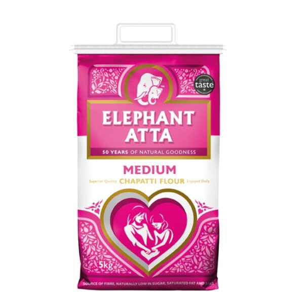 FARINE DE CHAPATTI ATTA 5KG  ELEPHANT