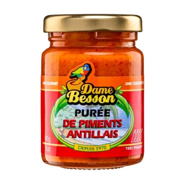 PUR&Eacute;E PIMENT TRES FORT 90GR DAME BESSON