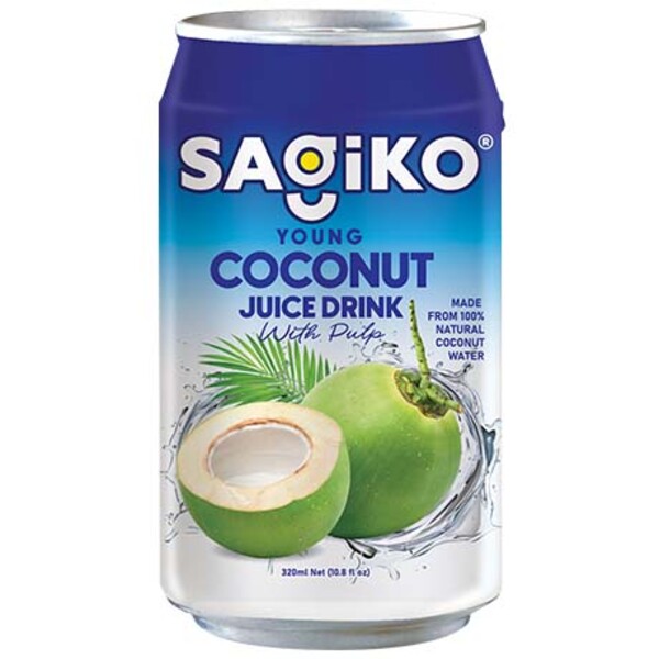 JUS NOIX COCO JEUNE PULPE 320ML SAGIKO