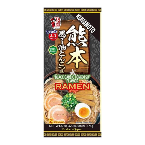 2X RAMEN TONKOTSU KUMAMOTO 176GR