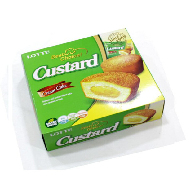 GATEAU AU CUSTAR 12X23G LOTTE 384GR