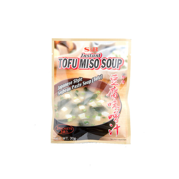 3X SOUPES MISO WAKAME AU TOFU