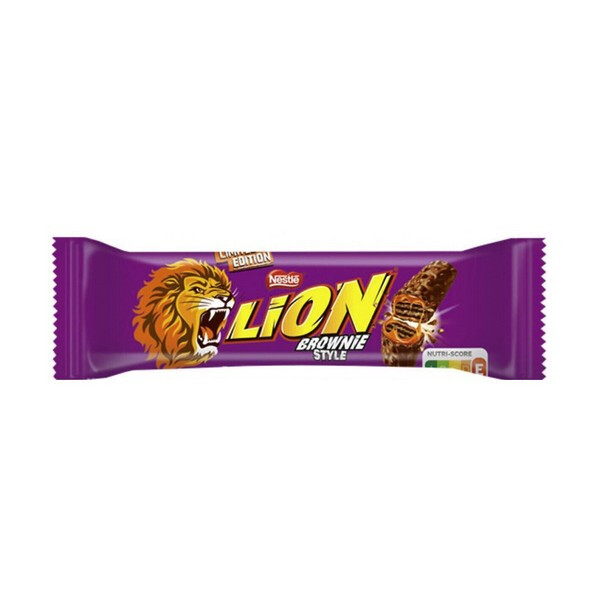 BARRE CHOCOLAT&Eacute; LION BROWNIE 40 GR