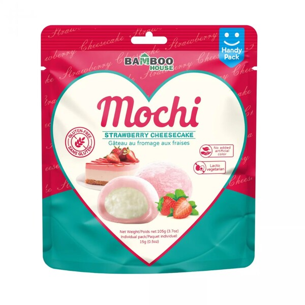 MOCHI FRAISE CHEESECAKE 105GR BAMBOO HOUSE
