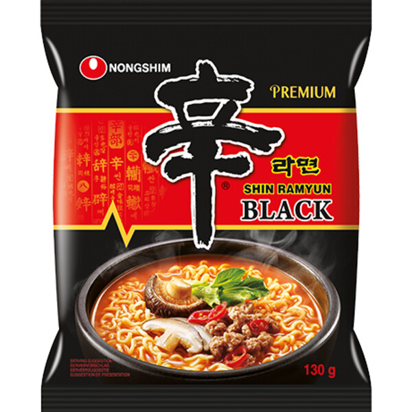 RAMEN SHIN RAMYUN NOIR 130GR NONGSHIM  
