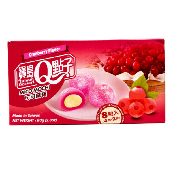 MOCHIS A LA CANNEBERGE CRANBERRY 80GR Q