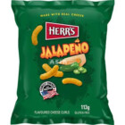 CHIPS FROMAGE CURLS JALAPE&Ntilde;O 113GR HERR'S