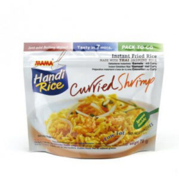 RIZ FRIT CURRY CREVETTE MAMA 80G