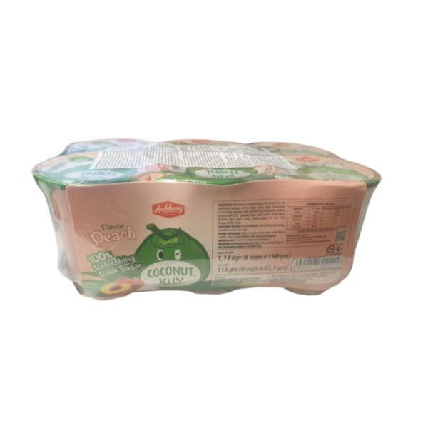 6X NATA DE COCO P&Ecirc;CHE 1,14 KG