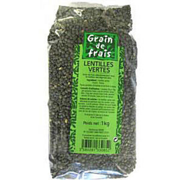 LENTILLES VERTES 1KG