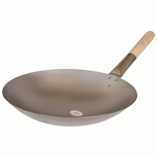 WOK FOND PLAT INDUCTION 13 POUCES
