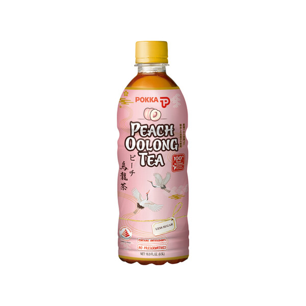 BOISSON TH&Eacute; OOLONG P&Ecirc;CHE 500ML POKKA