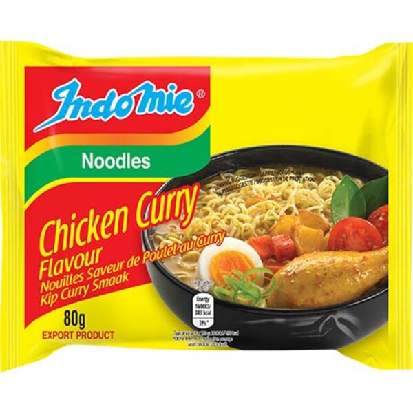 INDOMIE SOUP POULET CURRY 80GR HALAL