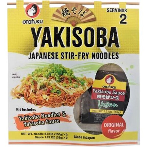 2X NOUILLES RAMEN YAKISOBA INSTANTAN&Eacute;E 370G OTAFUKU