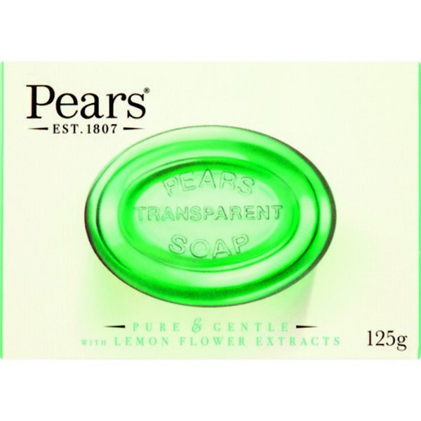 SAVON ANGLAIS/INDIEN PEARS DE CITRON 125GR