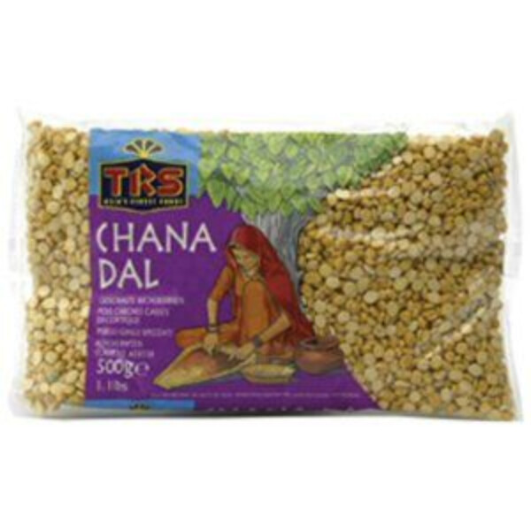 POIS CHICHES CASS&Eacute;S DECORTIQU&Eacute; CHANA DAL 500GR TRS