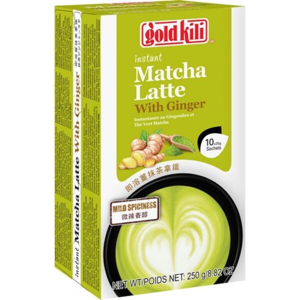 INSTANT MATCHA GINGER LATTE GOLD KILI 