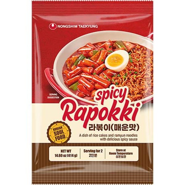 TOPOKKI AVEC RAMYUN SPICY 414GR RAPOKKI