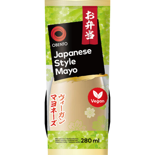 MAYONNAISE &Agrave; LA JAPONAISE V&Eacute;GAN 280ML OBENTO