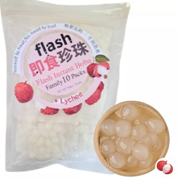 5X BOULES DE TAPIOCA INSTANTAN&Eacute;ES SAVEUR LITCHI 50GR