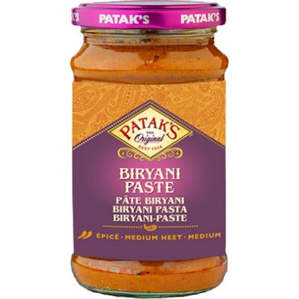 PATE CURRY BIRYANI PATAKS 283GR