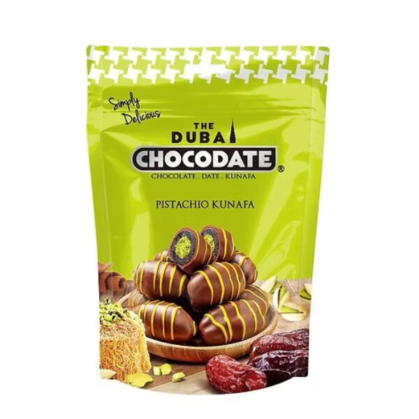CHOCOLAT DATE ET KANFEH PISTACHE 90GR THE DUBAI