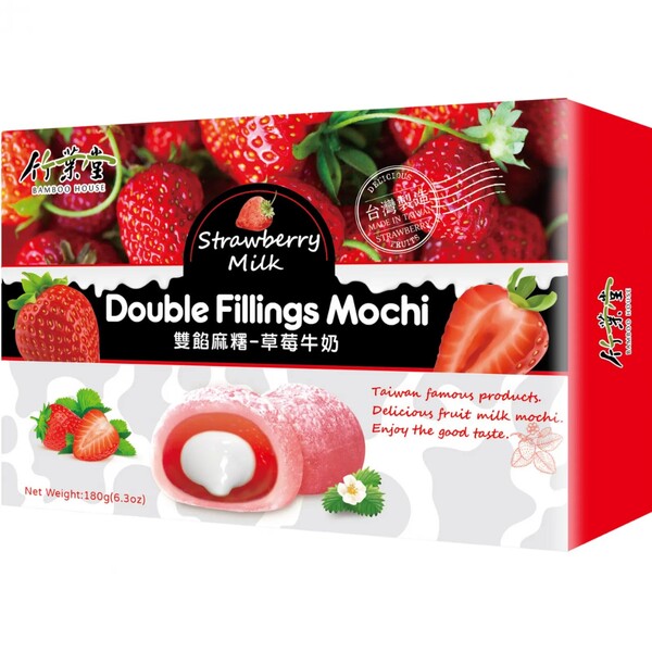 MOCHI LAIT ET FRAISE 180G BH