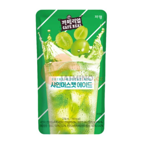 JUS DE RAISIN MUSCAT 230ML CAF&Eacute; R&Eacute;AL