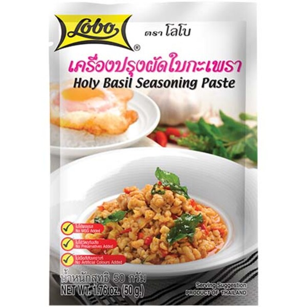 ASSAISONEMENT AU BASILIC THAI PAD KA PRAO 50GR LOBO