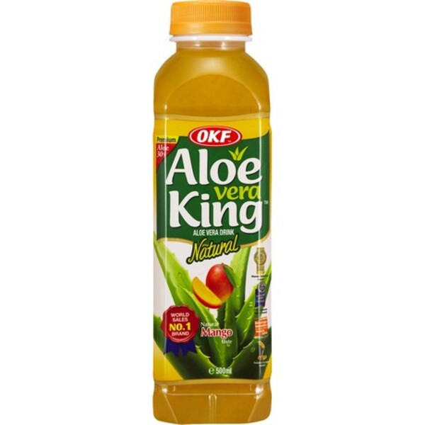 BOISSON CORÉENNE ALOE VERA MANGUE 500ML OKF