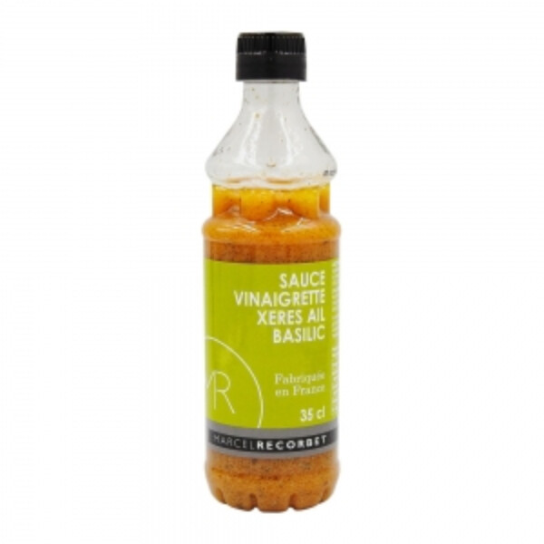 SAUCE VINAIGRETTE X&Eacute;R&Egrave;S AIL BASILIC