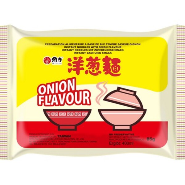 SOUPE WEI LIH OIGNONS 85G