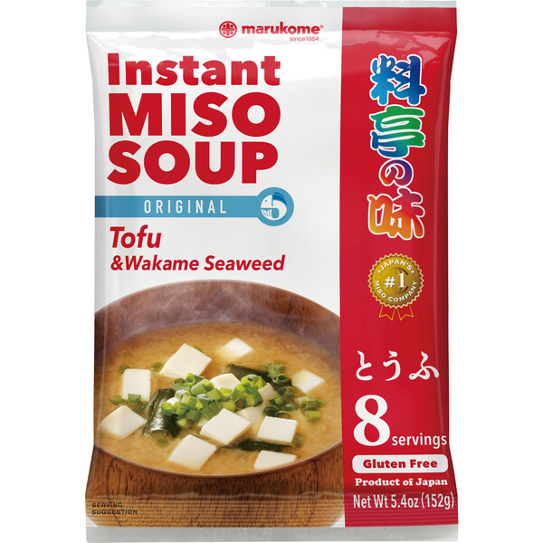 SOUPE MISO ORIGINALE TOFU & WAKAME 152G MARUKOME