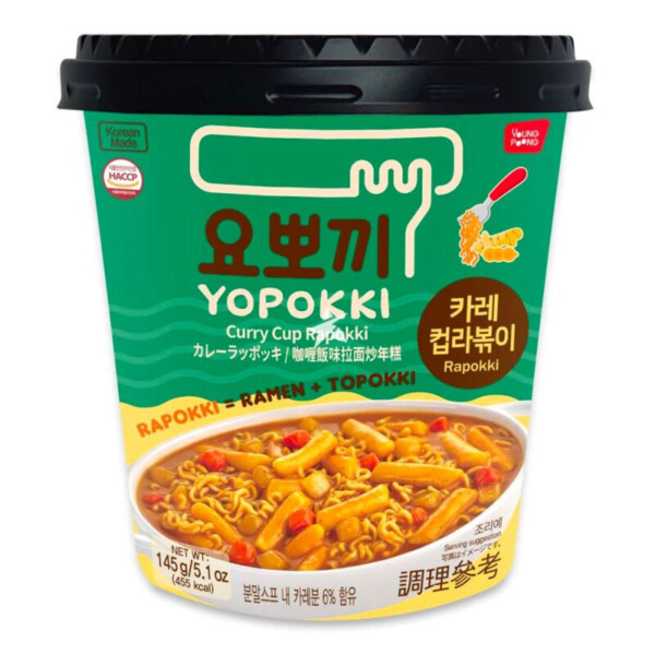 RAPOKKI AU CURRY YOPOKKI ET RAMEN 145GR
