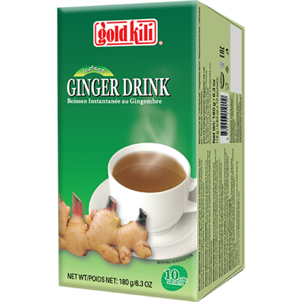 BOISSON INSTANTAN&Eacute;E AU GINGEMBRE GOLD KILI 10S