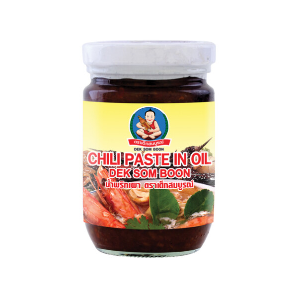 PATE DE PIMENT &Agrave; L'HUILE NAM PRIK PAO 220GR HB