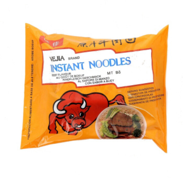 CARTON 30X NOUILLES DE BOEUF 85GR VEJIA