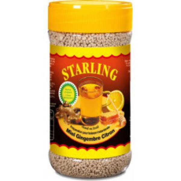 BOISSON STARLING CITRON MIEL GINGEMBRE 400G