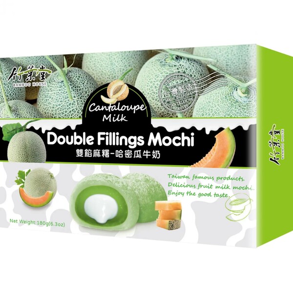 MOCHI AU MELON &Agrave; DOUBLE GARNITURE 180GR BAMBOO HOUSE