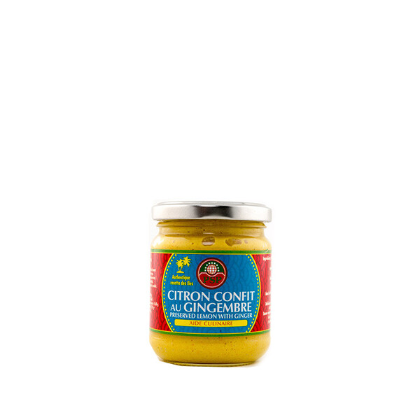 PATE DE CITRON CONFIT AU GINGEMBRE 210GR