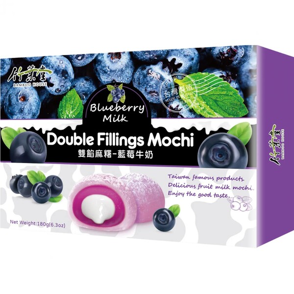 MOCHI LAIT ET MYRTILLE 180G BH